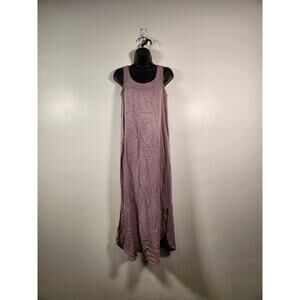 HAVEN WELL WITHIN Sleeveless Dress Womens XS Dusty Pink Satiny Lightweight NEW